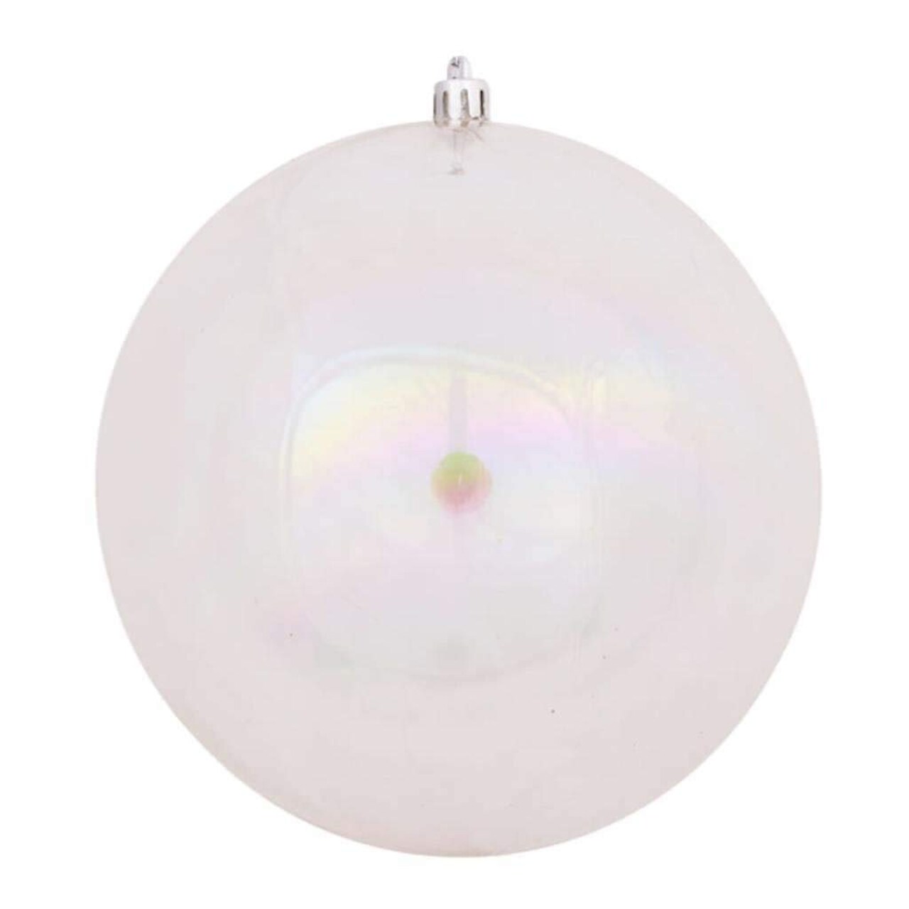 Vickerman 2.4" Clear Iridescent Ball Drilled 24/Bg - N590600D